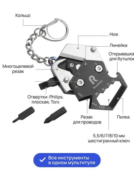 Мультитул-брелок