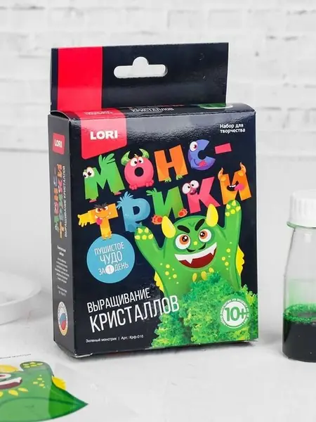 Кристаллы LORI "Зеленый монстрик"