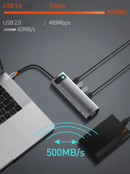 USB-C хаб Baseus