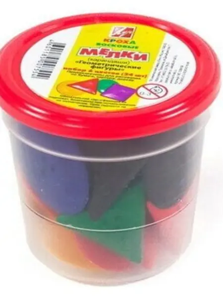 Мелки восковые Луч Кроха