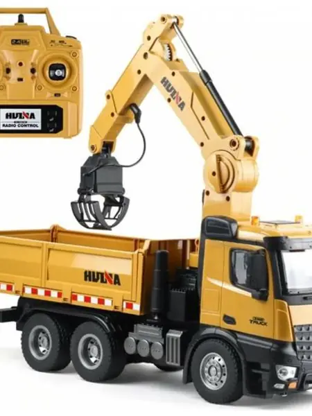 Игрушечный самосвал-погрузчик на радиоуправлении