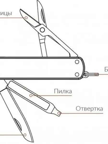 Нож-брелок Nextool