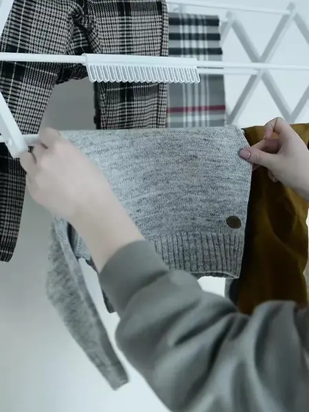 Сушилка для белья складная навесная