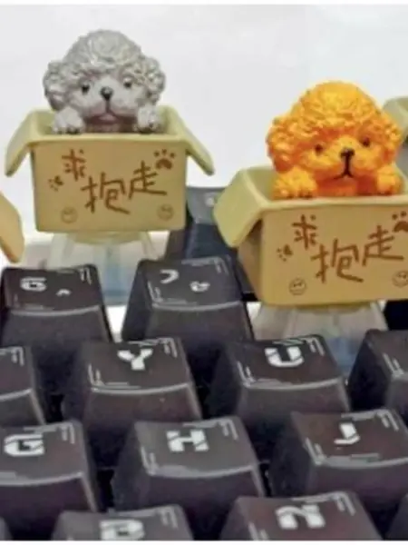 Кейкап «Собачка в коробке»