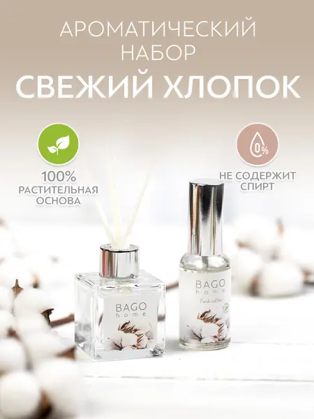 Ароматический набор Свежий Хлопок