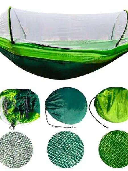 Гамак туристический с москитной сеткой