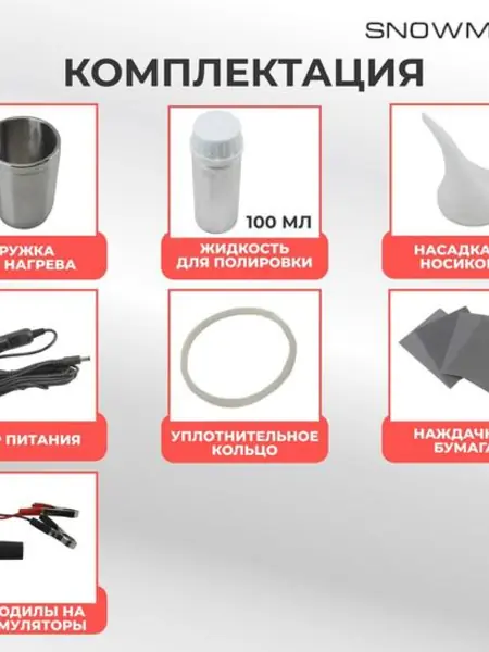 Набор для полировки фар