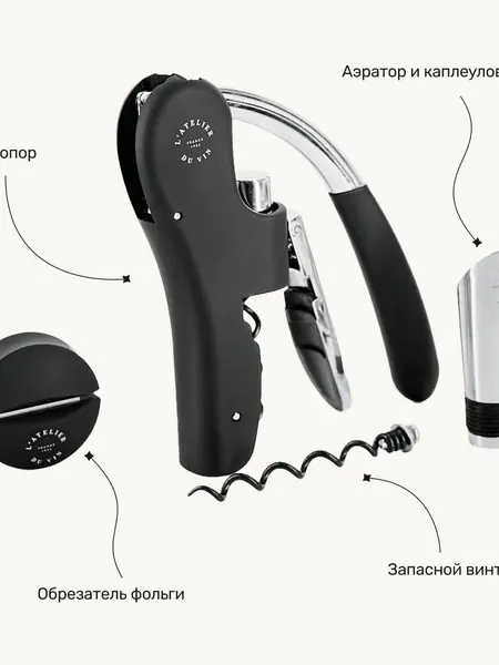 Набор аксессуаров для вина L'Atelier Du Vin