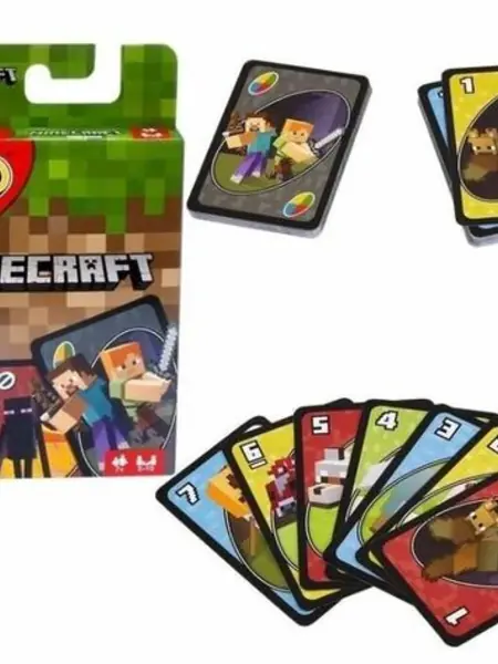 Настольная карточная игра UNO Minecraft