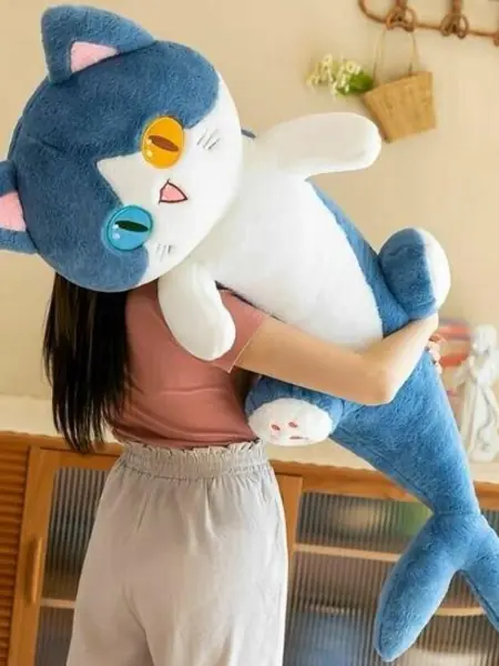 Мягкая игрушка кот акула обнимусь