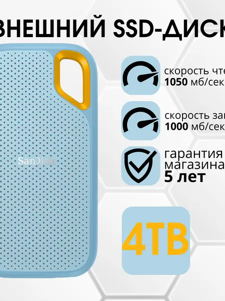 Внешний SSD SanDisk Extreme