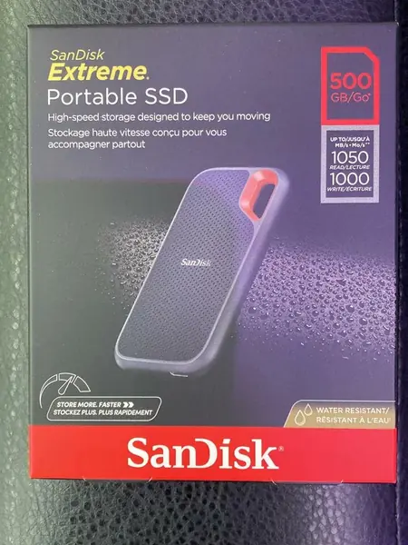 Внешний SSD SanDisk Extreme