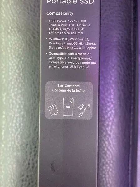 Внешний SSD SanDisk Extreme