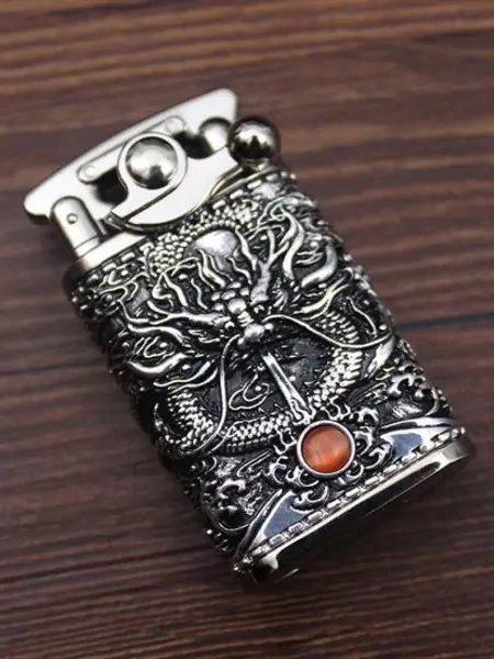 Зажигалка бензиновая подарочная «Жемчужина дракона»