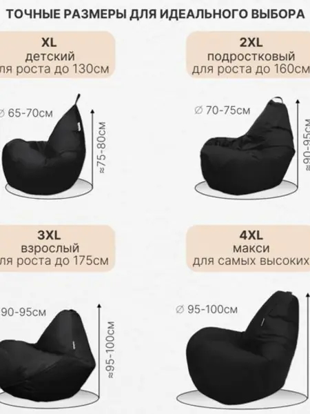 Кресло мешок Груша