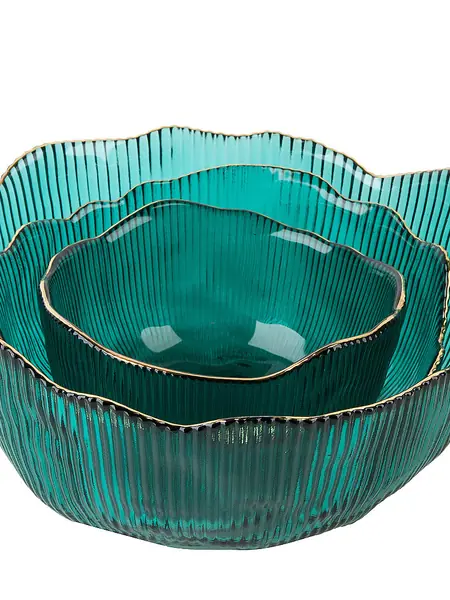 Набор стеклянных салатников Nouvelle