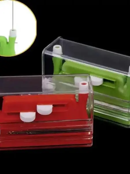 Автоматический нитевдеватель для вязания