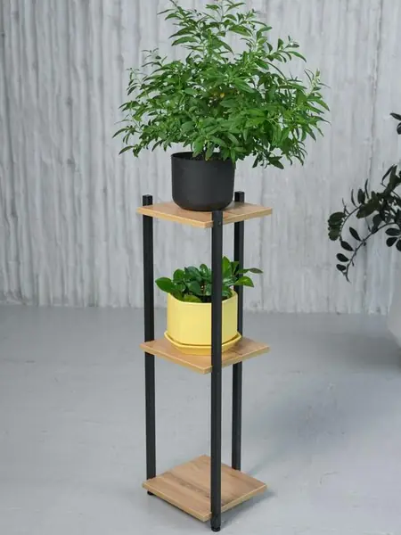 Подставка для цветов напольная металлическая лофт