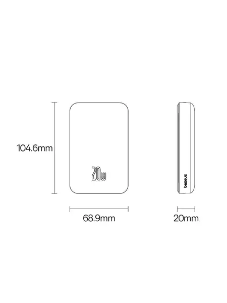 Baseus Magnetic Wireless Charging Power Bank