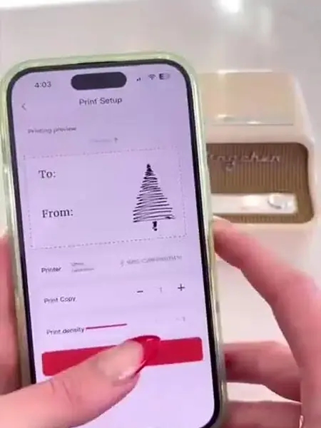 Стильный принтер.