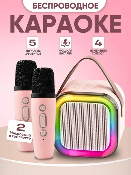 Караоке-система портативная.