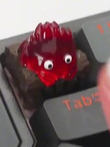 Kawaii Keycap Calcifer для механической клавиатуры