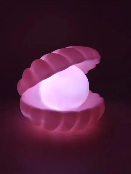 Ночник-ракушка