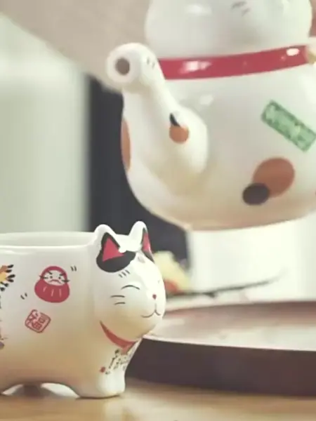 Чайный набор Манеко