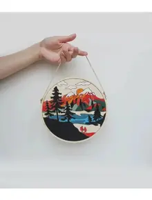 Картина "Любовь и горы"