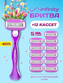 Бритва женская многоразовая