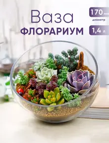 Флорариум стеклянный