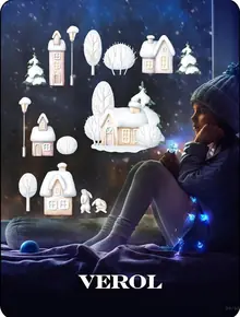 Новогодние наклейки