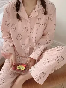 Пижама с зайчиками