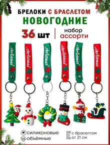 Брелоки Новый год 2025