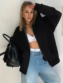 Худи-зипка на молнии с начёсом