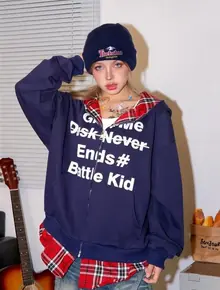 Толстовка-зипка для подростков