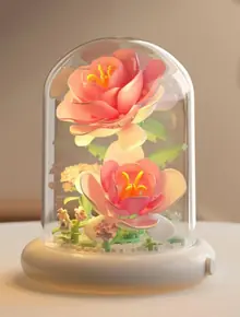 3D конструктор цветов