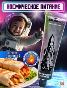Шаурма с курицей Космопит