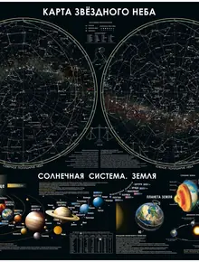 Настенная карта звездного неба