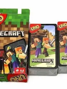 Настольная карточная игра UNO Minecraft