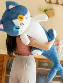 Мягкая игрушка кот акула обнимусь